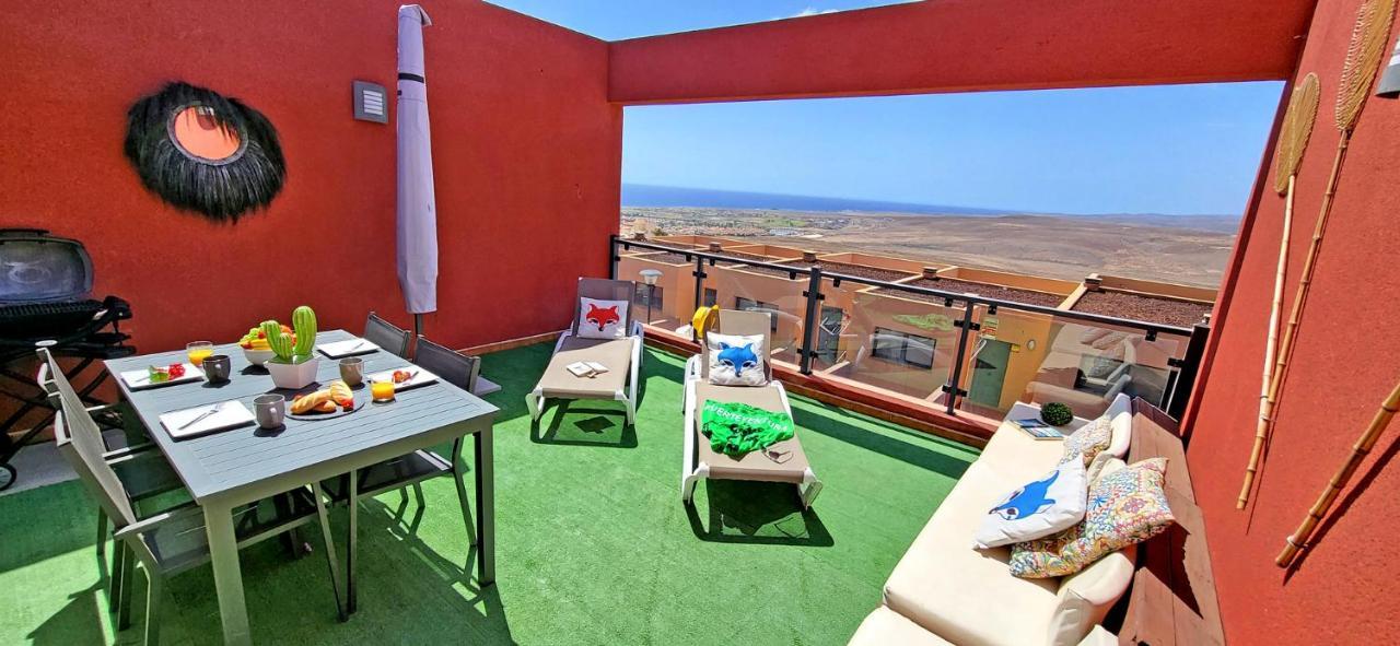 Ferienhaus Casa Caleta - Caleta Fuste - Meerblick - Pool - Glasfaserinternet Caleta De Fuste Esterno foto